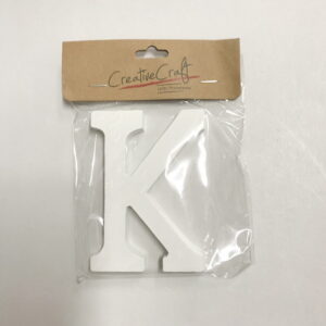 Craft Wood Letter "K"