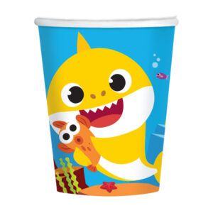 Baby Shark 9oz/266ml Paper Cups 8pk