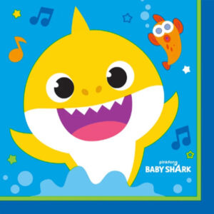 Baby Shark Lunch Napkins 16pk 2ply