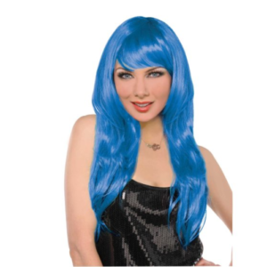 Glamorous Blue Wig