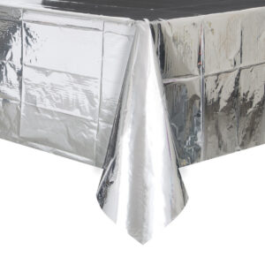Metallic Silver Tablecover