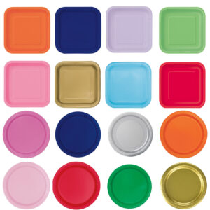 Round Snack Plate