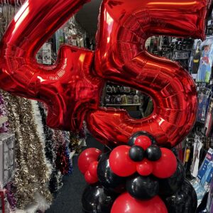Jumbo Number Balloon Stand