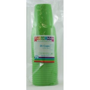 Lime Green Cups 285ml (20pk)