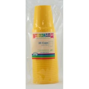 Yellow Cups 285ml (20pk)