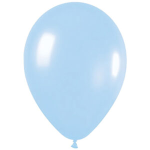 25 pk Pastel Blue Latex Balloon