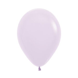 25 pk Pastel Lilac Latex Balloon
