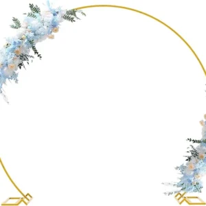 Round Gold Backdrop Frame (2.5m)