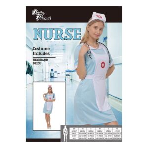 NURSE INCLUDING HEADBAND, DRESS