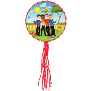 The Wiggles Party Expandable Pull String Drum Pinata