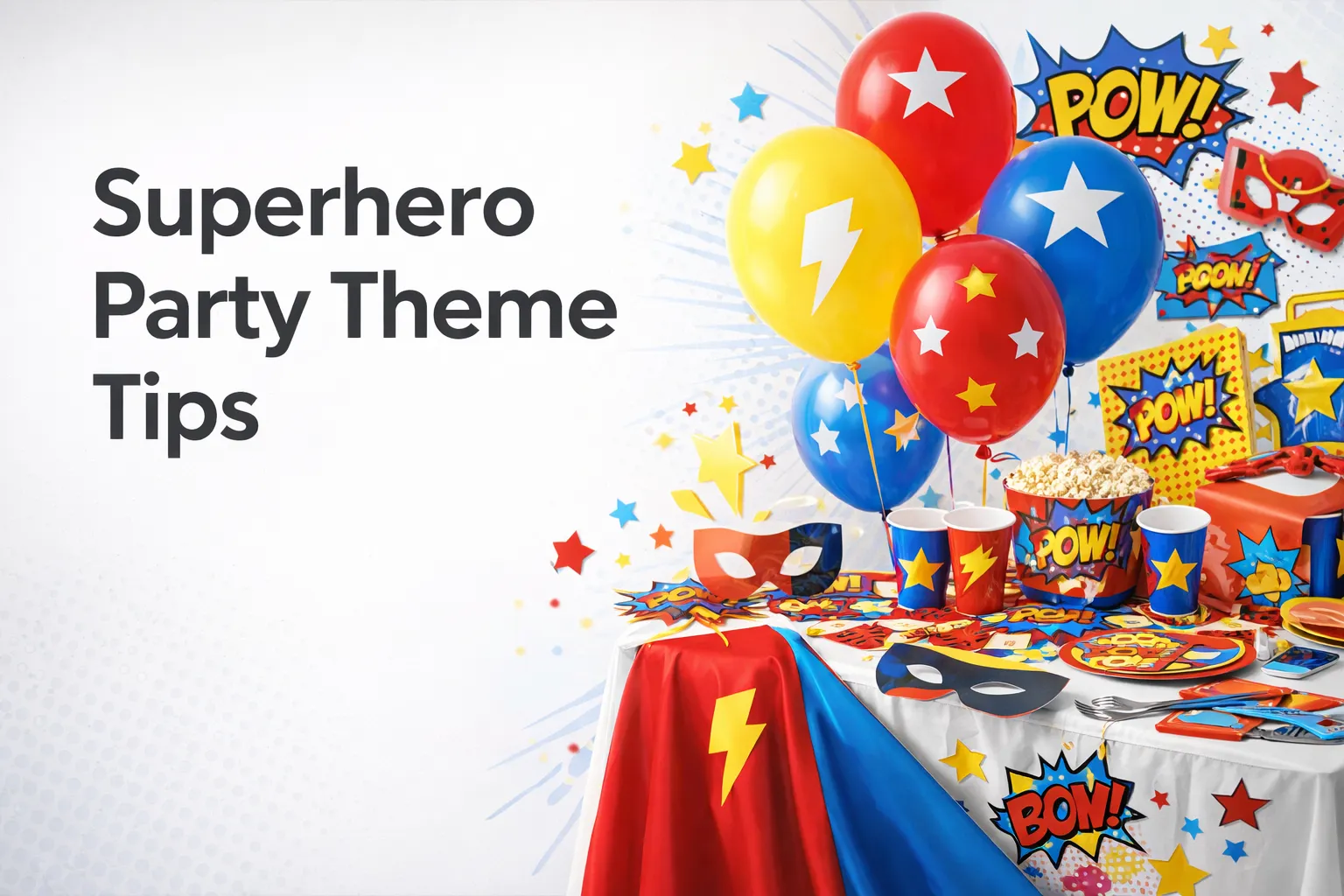 Superhero Party Theme