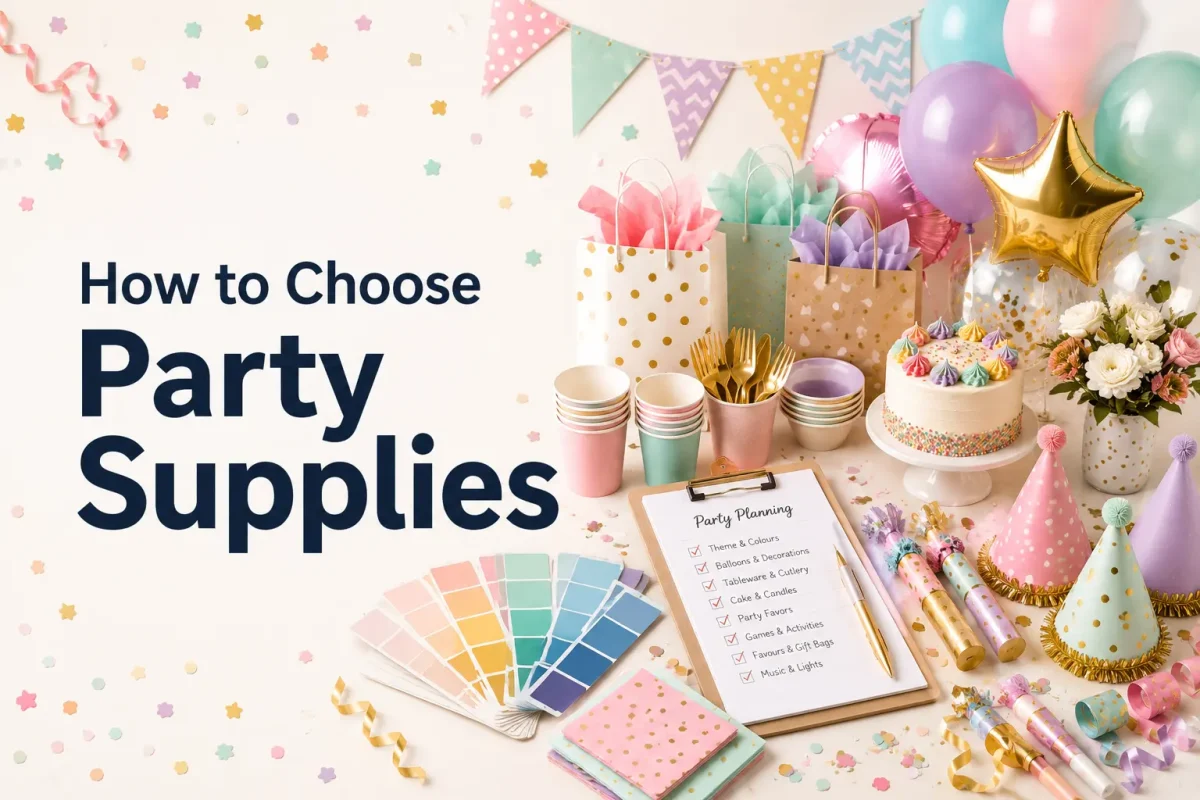 How to Choose Party Supplies