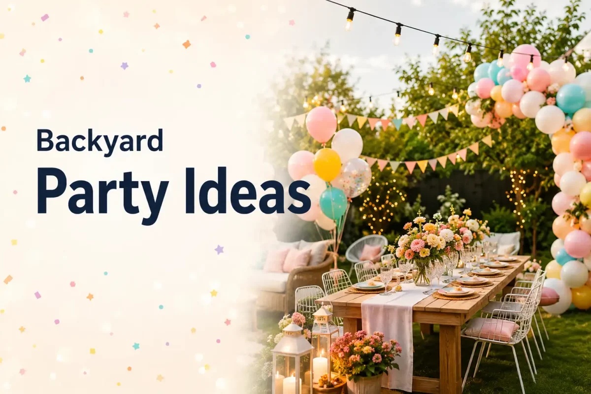 backyard party ideas