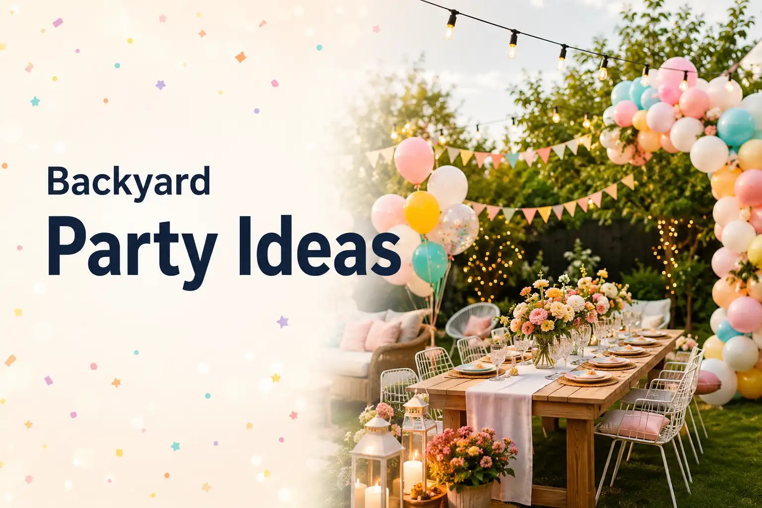 backyard party ideas