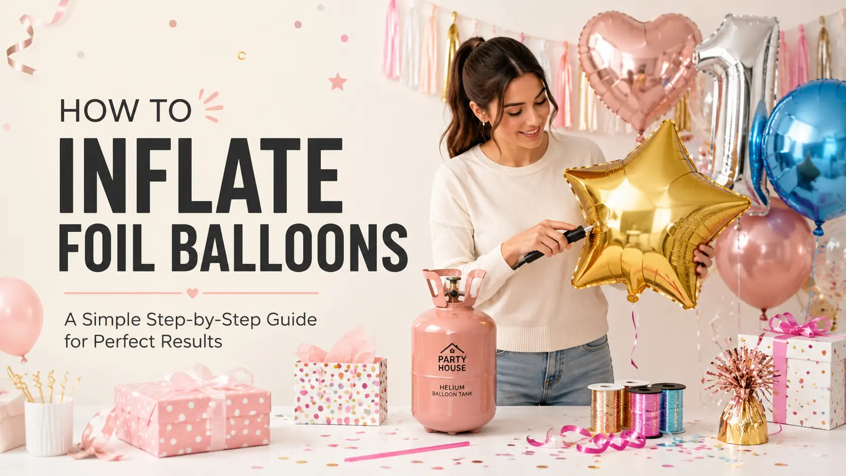 How to Inflate Foil Balloons