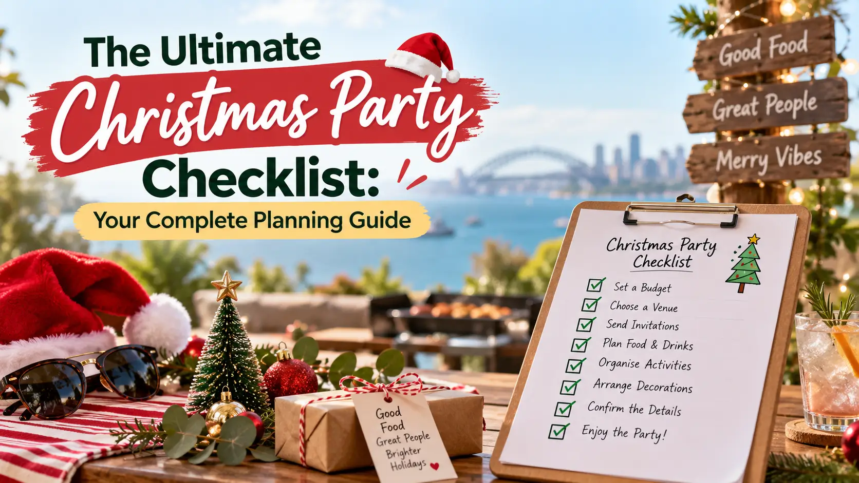 christmas party checklist